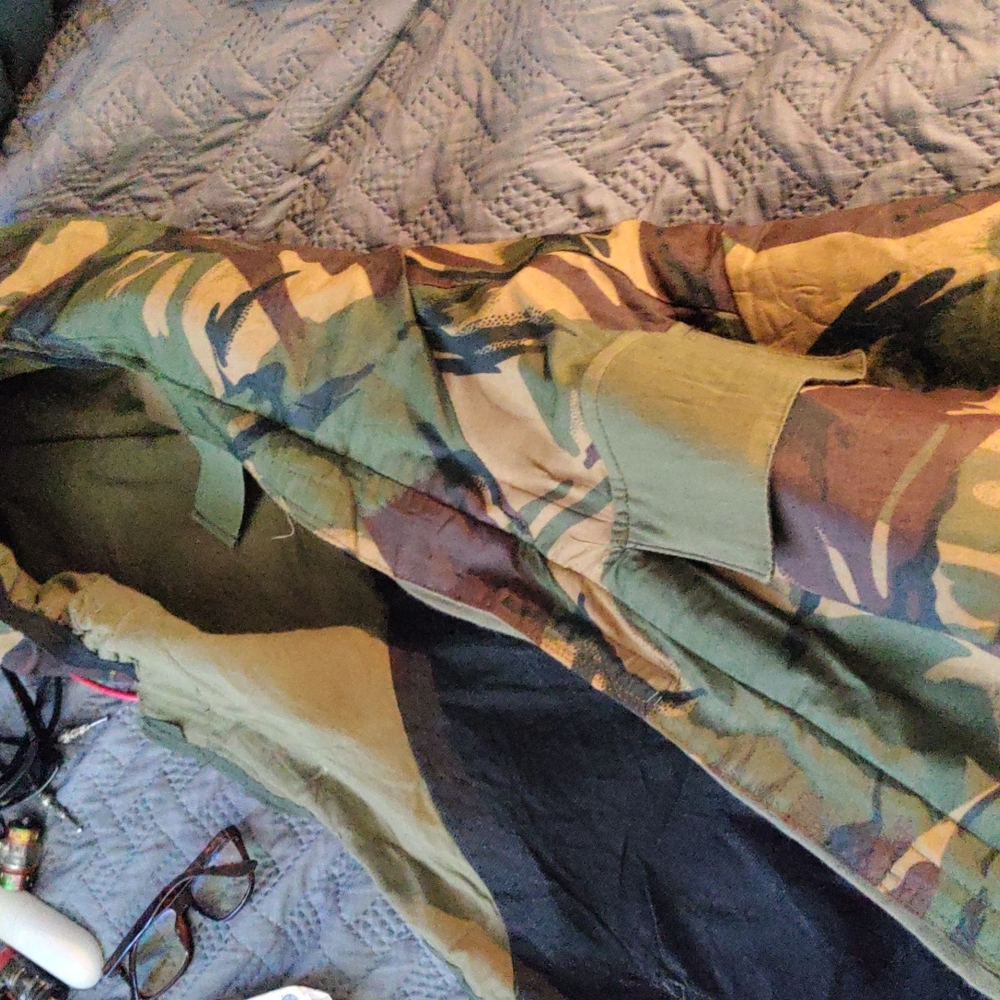 NATO camo hooded jacket